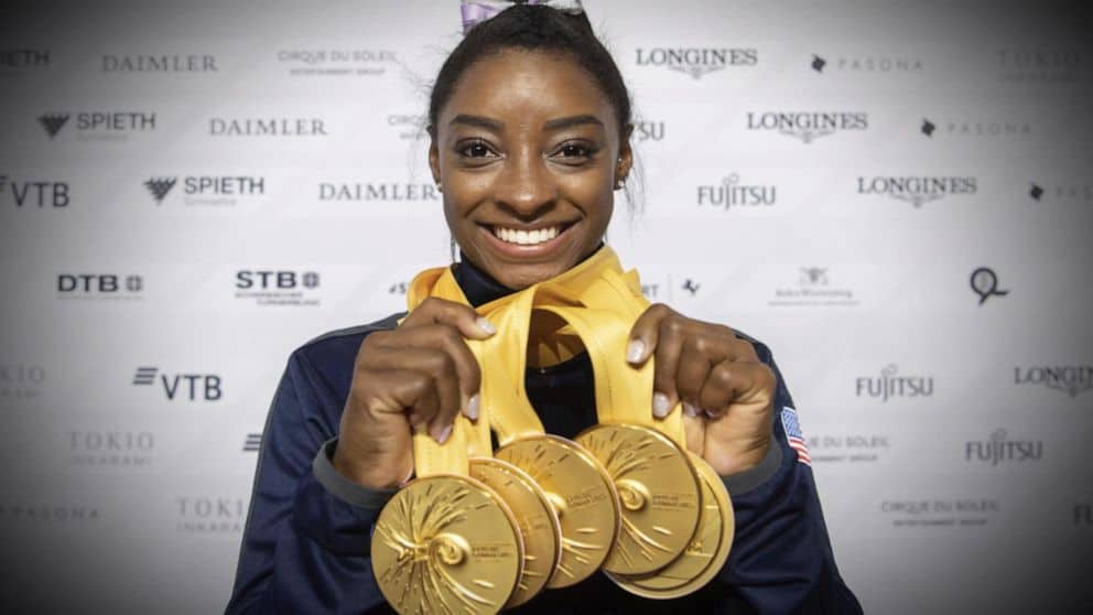 The amount Money has Simone Biles Earned as a Gymnast? 