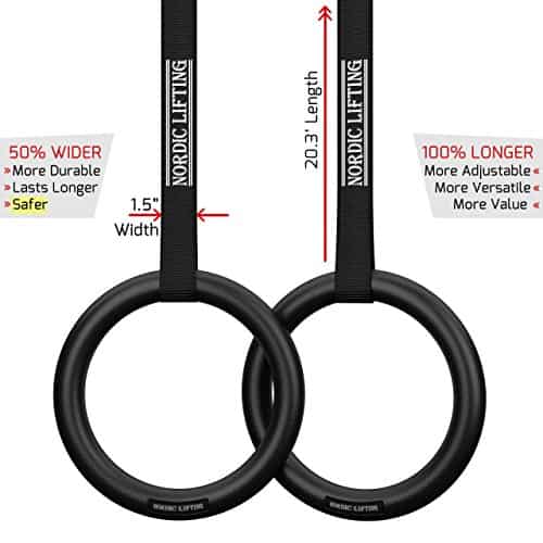 Nordic Lifting Gymnastic Rings