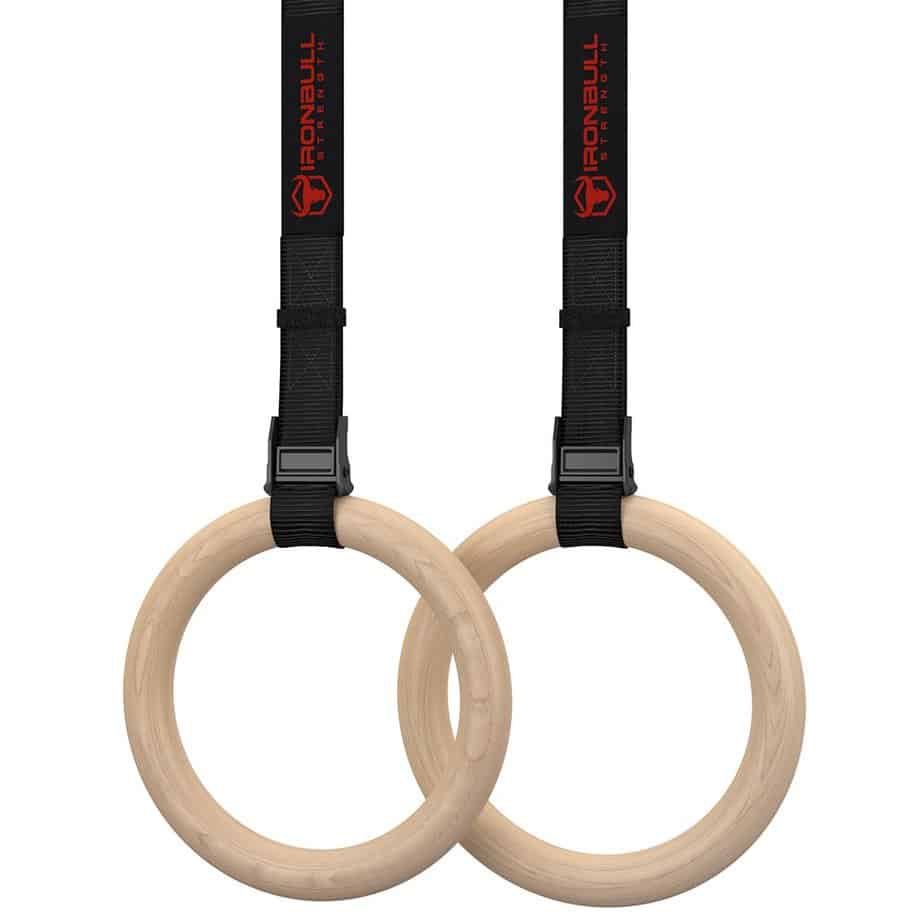 Iron Bull Strength Wooden Gym Rings