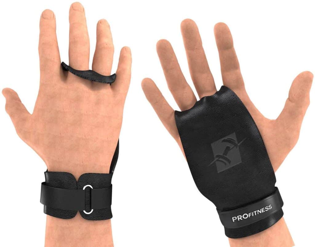 wide grip hand palm grips gymadvisor senior leather HIGH BAR hand guards 
