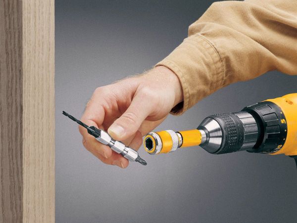 cordless drill holes