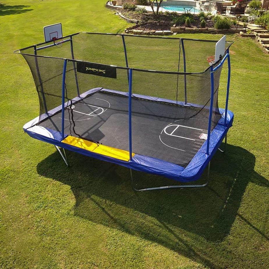 JumpKing 10' x 15' Rectangular Trampoline