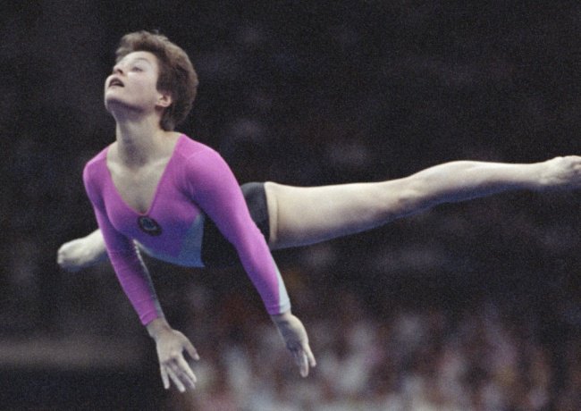 Shushunova Gymnastics Jumps