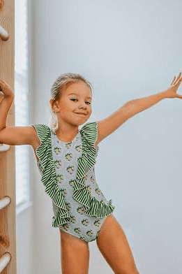 green leotard