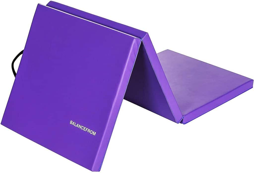 BalanceFrom 2" Thick Tri-Fold Folding Exercise mat